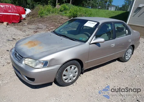 2001 Toyota Corolla Le from USA, damaged, VIN 2T1BR12E41C397393